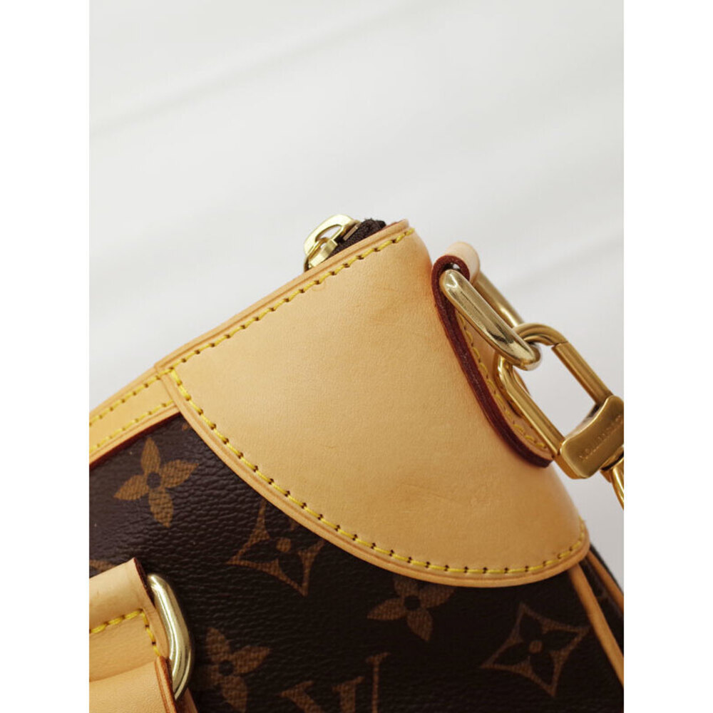 Louis Vuitton Monogram Leather Brown Odeon Bag - Picture 4 of 8